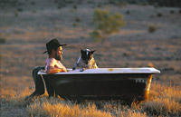 Bush Bath © Frances Andrijich